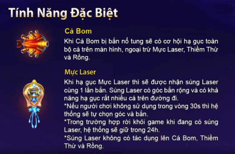 ca bom muc laser